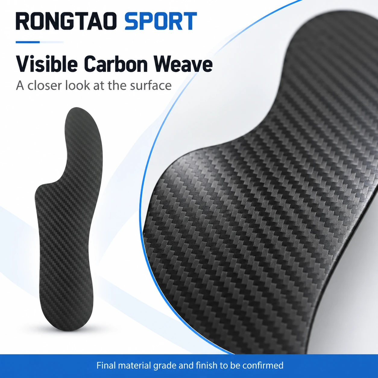 Illustrated carbon weave surface detail