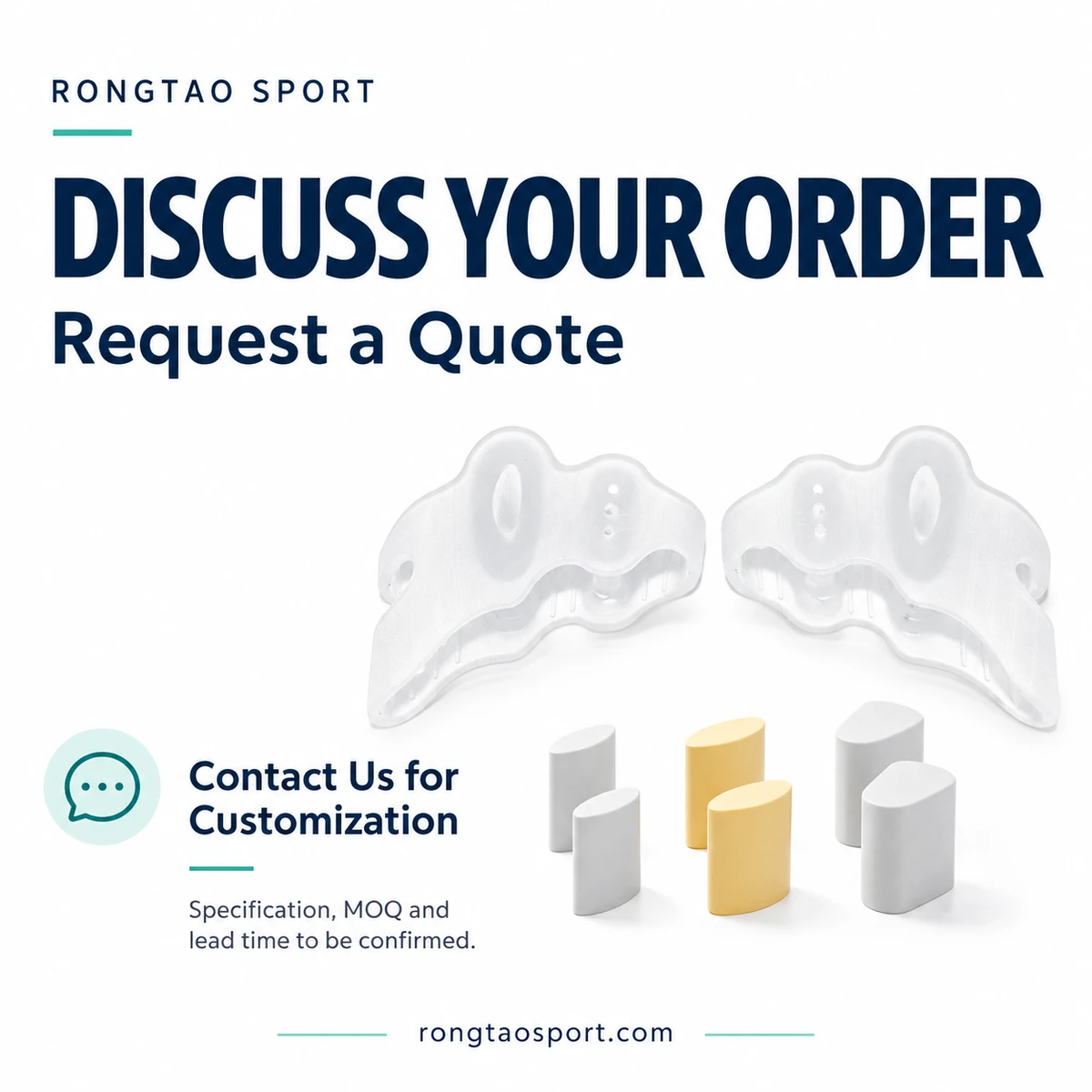 Three-loop toe separators with quotation inquiry information