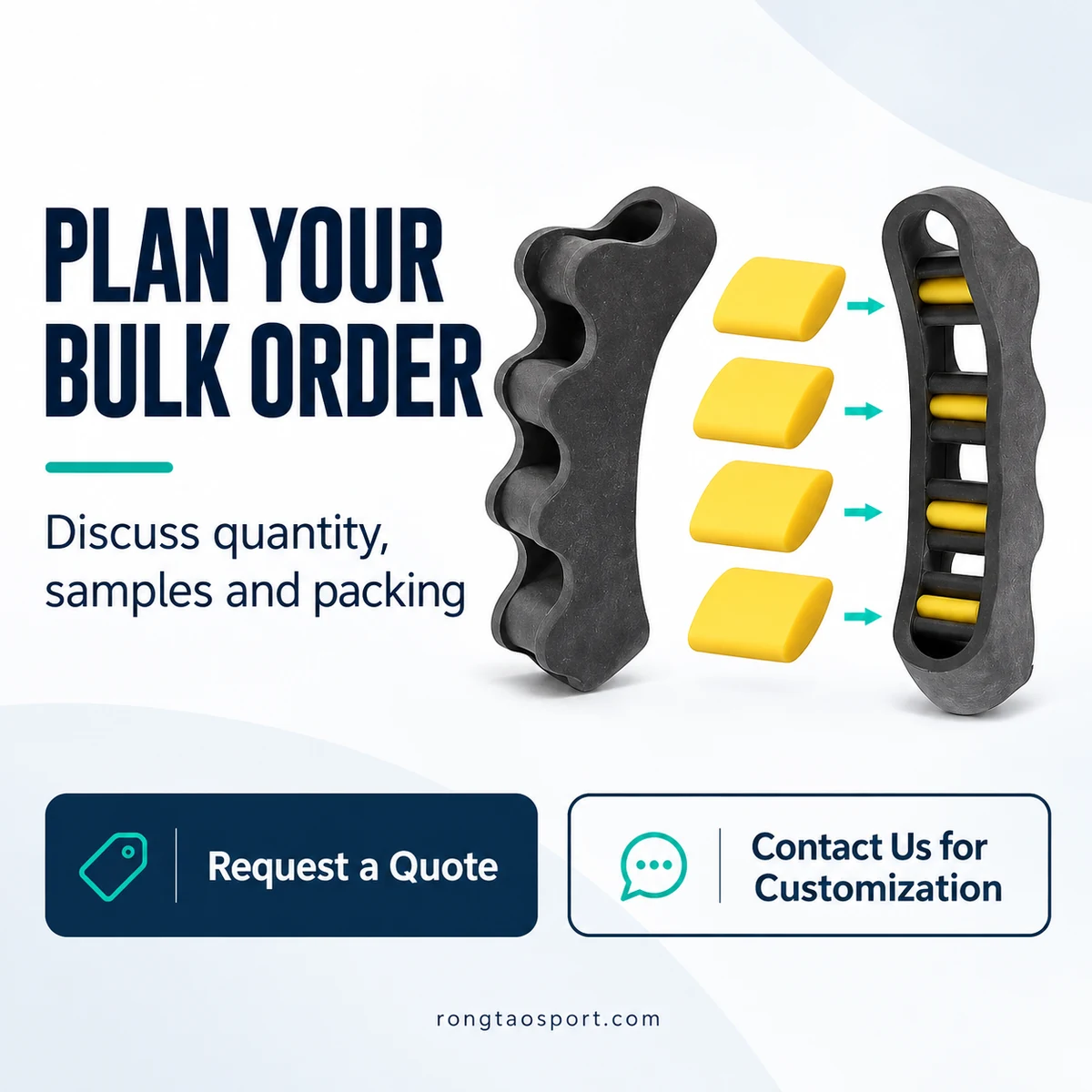 Rongtao Sport toe separator wholesale enquiry graphic