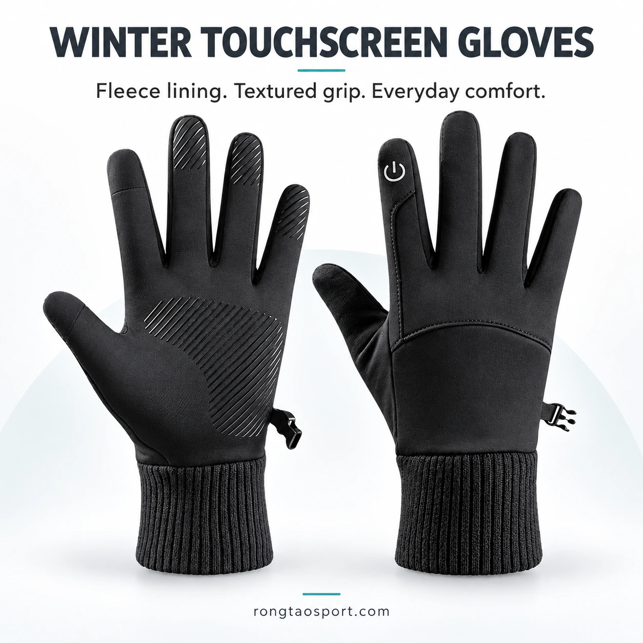 Stretch Winter Touchscreen Gloves | RONGTAO SPORT
